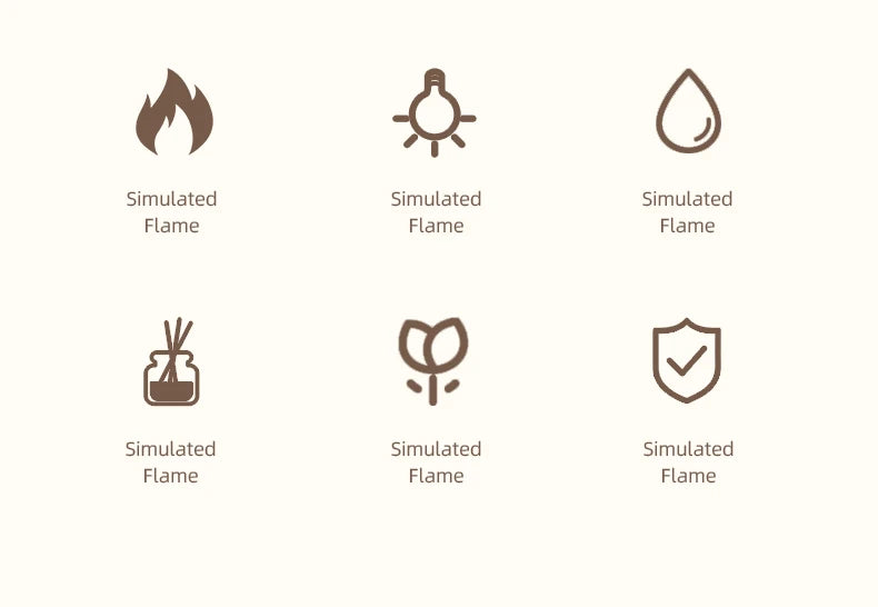 2023 Flame Aroma Diffuser Air Humidifier Cool Mist Maker Fogger Essential Oil Fire  Led Lamp Diffuser Ultrasonic For Home Office