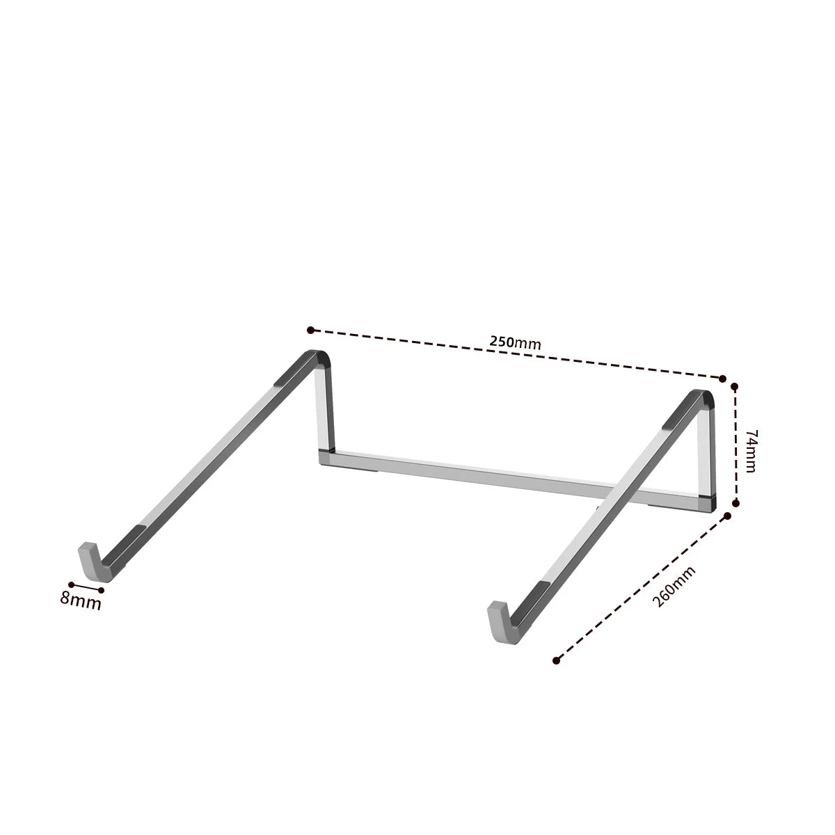 Laptop Stand For Macbook Folding Adjustable Aluminum Computer Pc Tablet Stand Notebook Tablelaptop Holder Heat Dissipation