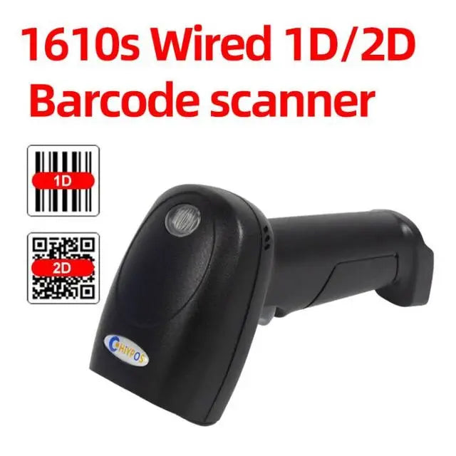 CHIYI 1D/2D Supermarket Handhel Barcode Bar Code Scanner Reader QR PDF417 Bluetooth 2.4G Wireless &Wired USB Platform