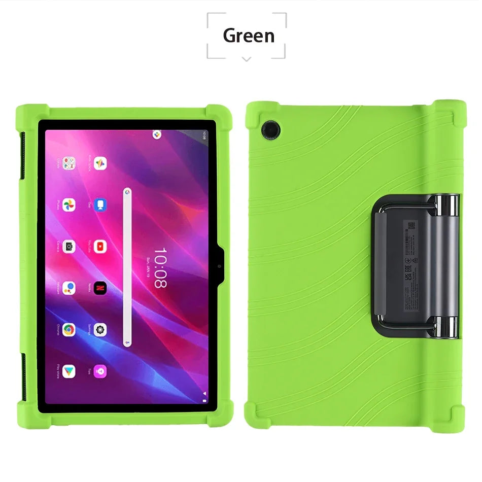 Cornors Shockproof Silicon Cover For Lenovo Yoga Tab 11 Case Kids Safety Protective Cover For Lenovo YT-J706F YT-J706X  Soft
