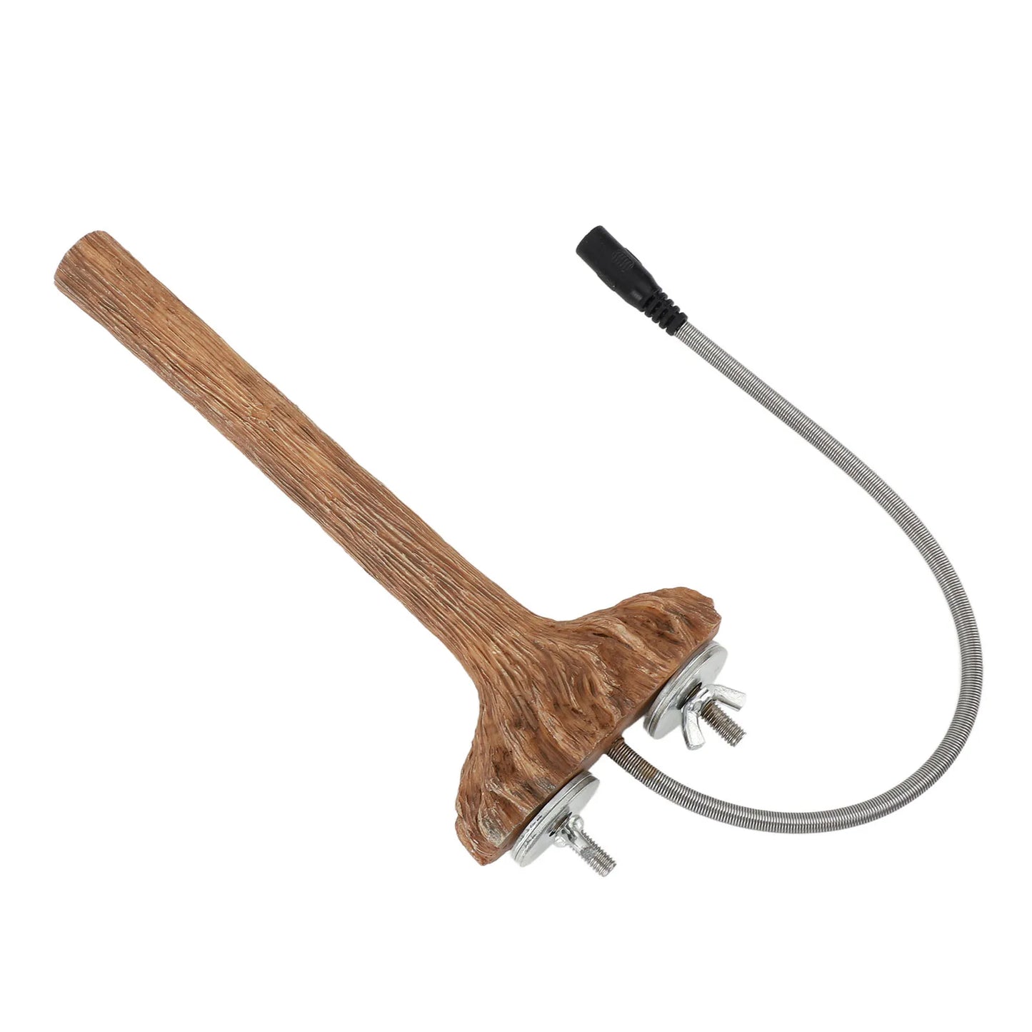 Birds Warmer Perch Bird Cage Heated Perches Fast Heating Intelligent Temperature Control Resin Parrot Thermal Stand for Winter