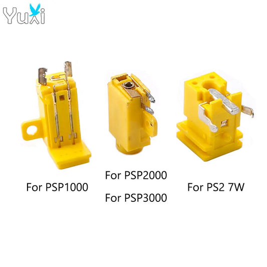 YuXi For PSP 1000 2000 3000 Console Power Jack Charging Port Socket Charger Connector Repair Part For PS2 70000