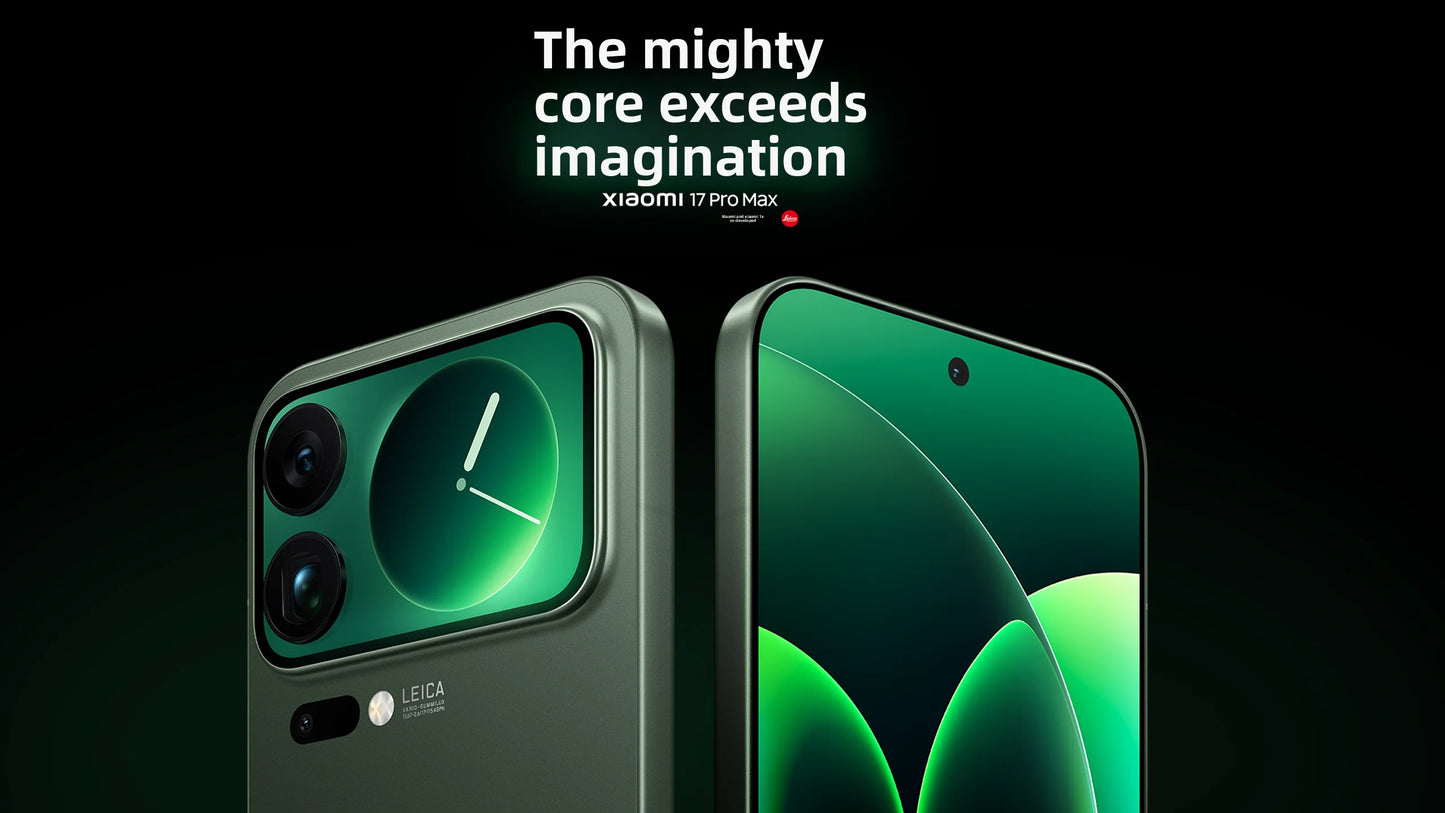 CN Version Xiaomi 17 Pro Max Smartphone 6.9" Display Snapdragon 8 Elite Gen5 7500mAh Battery 100W Hyper Charge Dual Screen