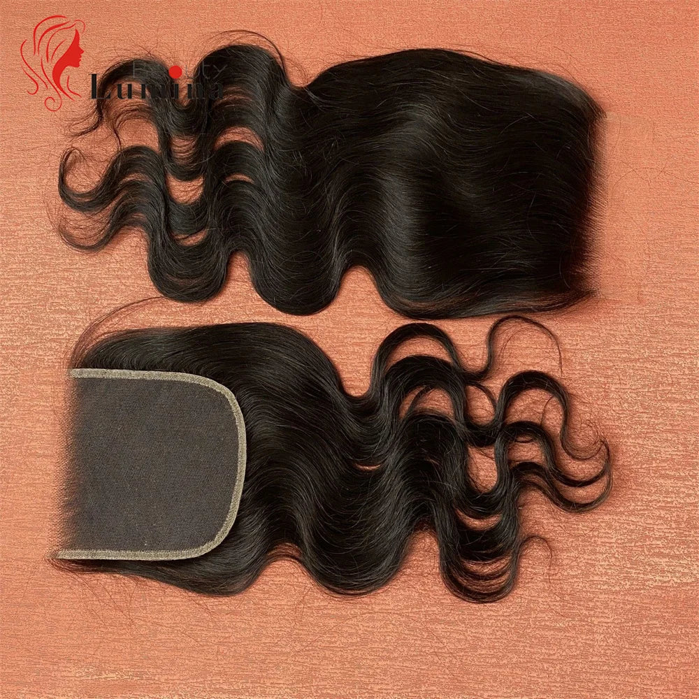 HD 13x4 Lace Frontal Closure Only Body Wave Human Hair Real HD Transparent Lace Frontals 13x4/4x4 Closure 100% Human Hair long