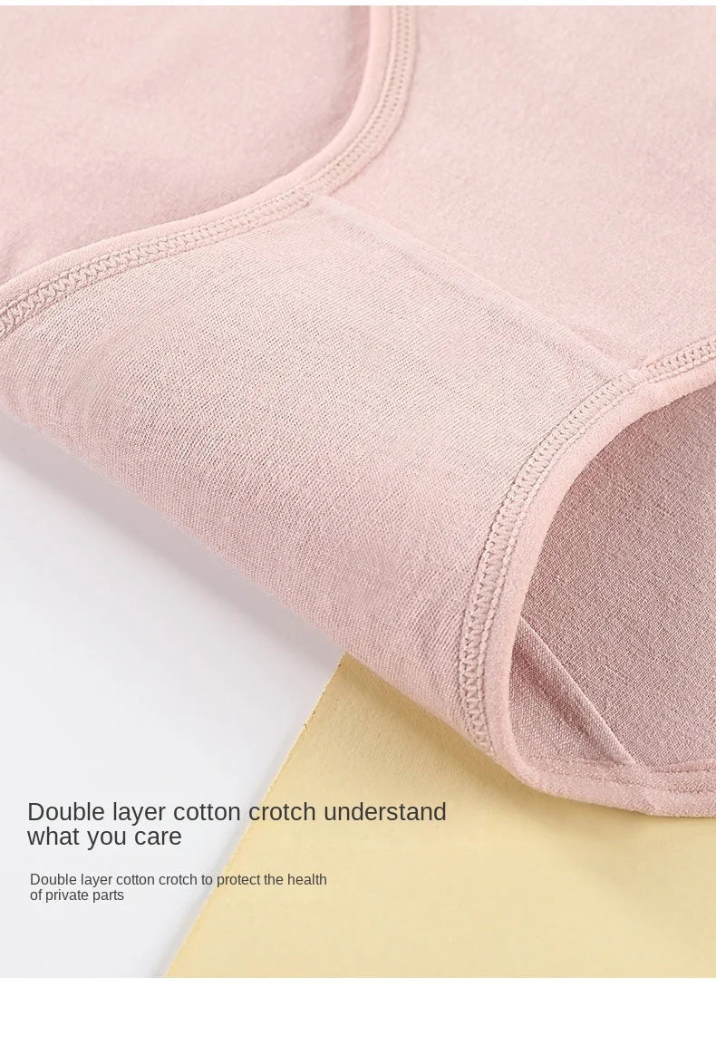 Cotton Panties Women's High Waist Underwear Abdominal Plus Size Briefs Girls Female Seamless Underpants Sexy Lingeries Soft Lady