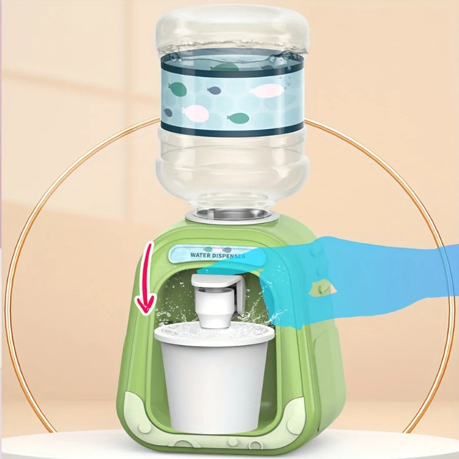 1pc Children's fun mini drinking machine toy mini bucket plastic lotion bottle