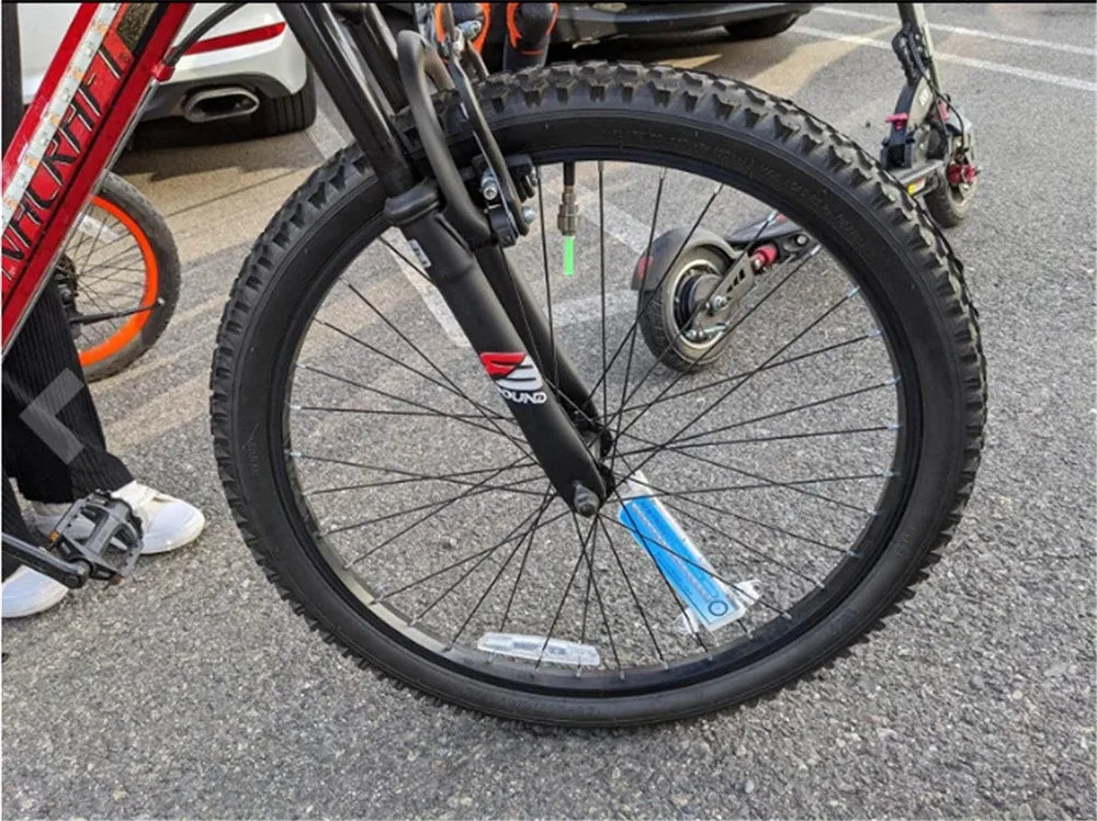 Bicycle Spoke Light 32 LED MTB Bike Wheel Light Spoke Lights Waterproof Shock Induction Colorful Bike Spoke Warning Signal Lamp