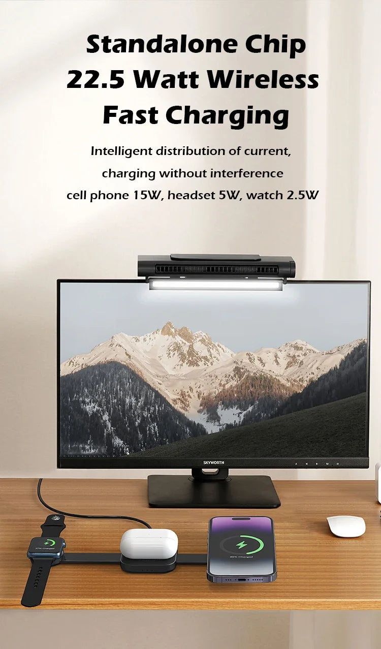 3-in-1 Travel Wireless Charger Foldable Magnetic for IPhone 15 14 13 12 Pro Max,for Apple Watch and AirPods Fast Shipping