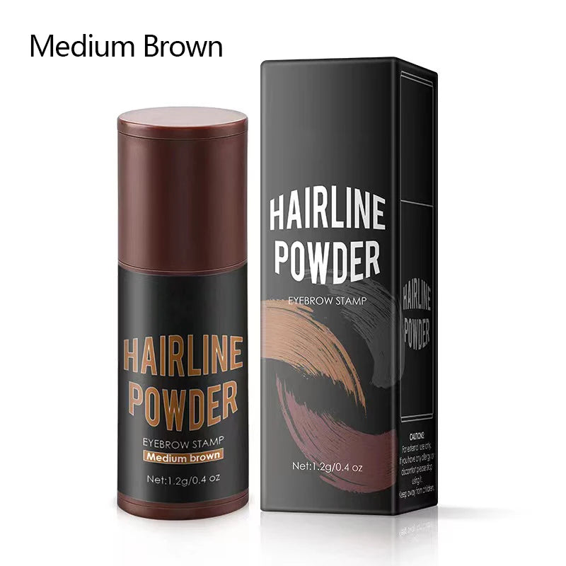 Yajukai 1 Pcs Hairline Shadow Powder Waterproof Hairline Powder Lasting Hair Root Cover Up Suitable For Different Hair Colors