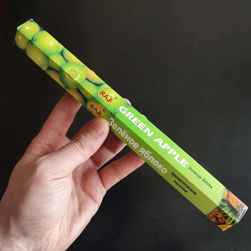 YXYMCF India Sandalwood Incense Sticks Meditation Lavender Sage Palo Santo Tibetan Line Incense Aromatherapy Lasting Fragrance