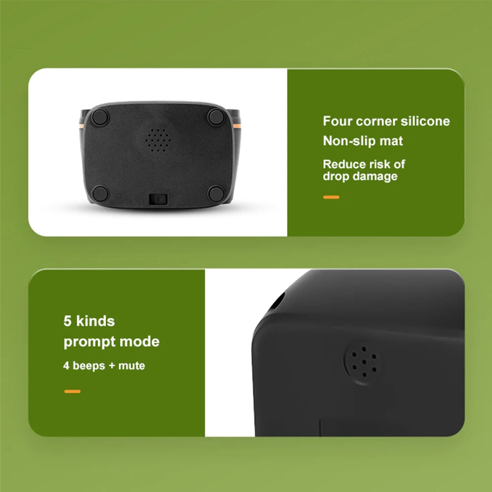 2D Barcode Scanner Gobal exposure Desktop Flat Hands-free High-performance Scanning Platform 1D 2D QR code Reader for Retail Pay