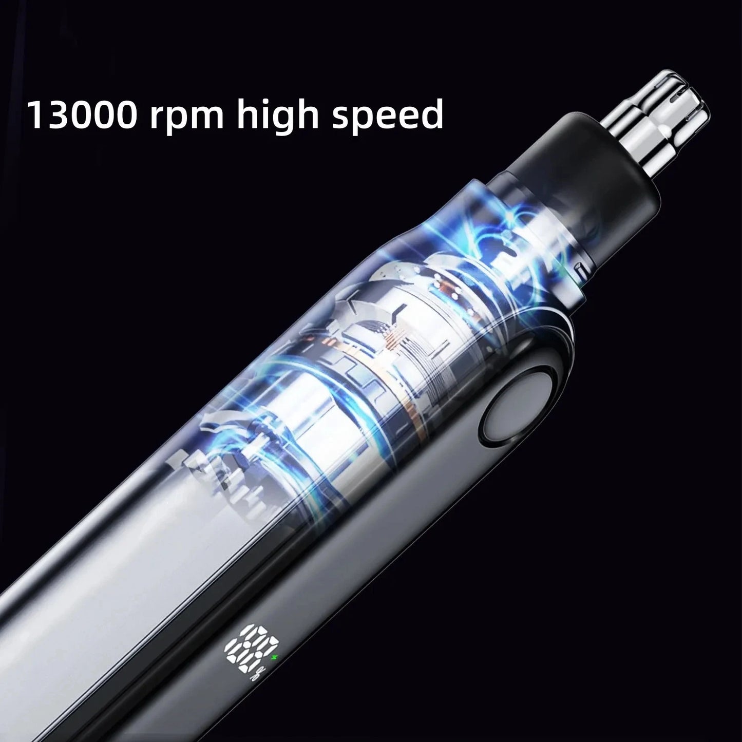 2024 New Xiaomi Mijia Nose Hair Trimmer USB Charging LED Display High Quality Electric Portable Men Mini Nose Hair Clipper