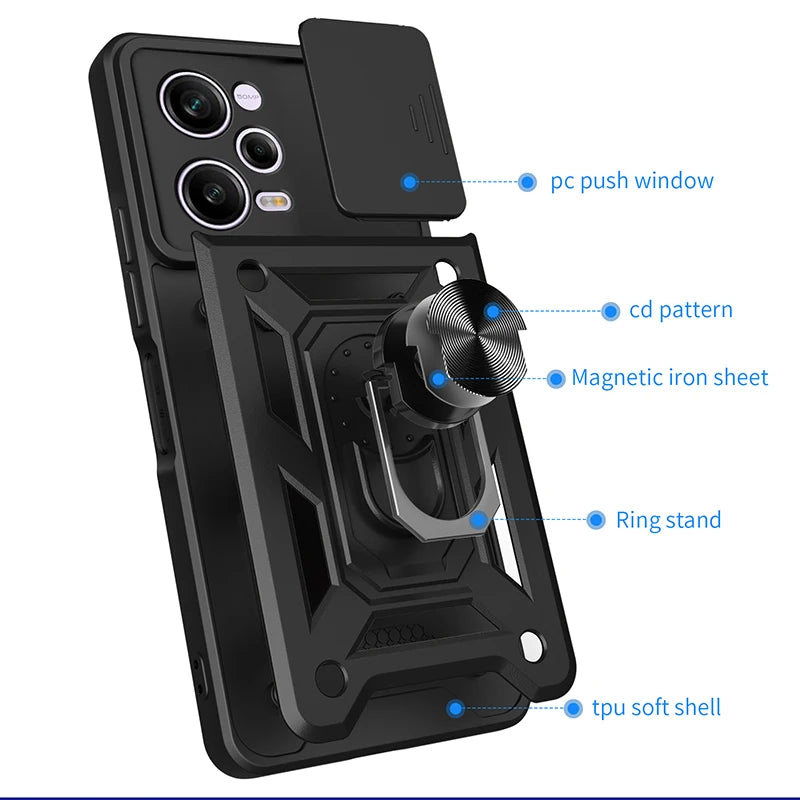 Shockproof Armor Case For Xiaomi Poco F3 F4 GT F5 Camera Lens Protection Fundas For Xiaomi Mi Poco X5 X4 X3 Pro NFC GT M3 M4 Pro