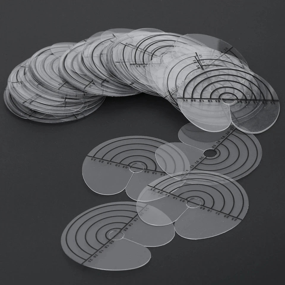 10pcs Fashion Easy Tools Heat Scalp Protector Shields For Hair Extension Useful Styling Tools Hair Heat Fusion Template Disk