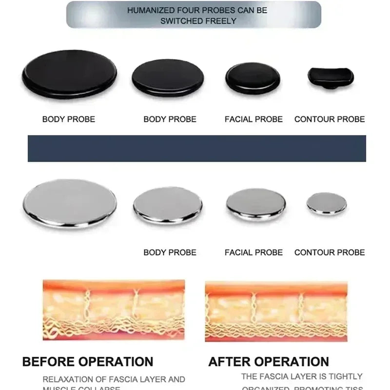 Portable 448KHZ RF Tecar Therapy RET CET Diathermy Body Sliming Machine Pain Relief Skin Tightening Deep Care 2023 NEW