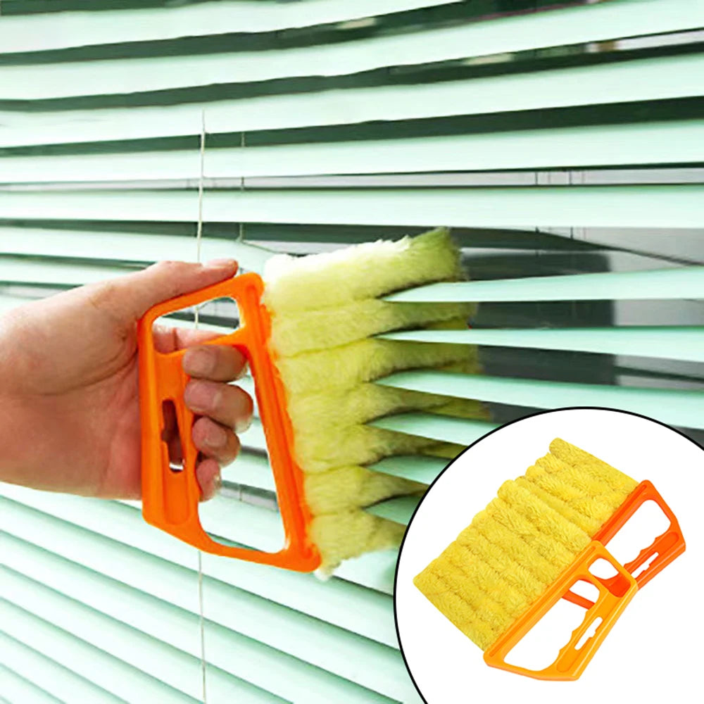 1PC Dust Removal Blinds Brush Detachable Wash Hard Hair Cleaning Brush Car Air Conditioning Gap Without Dead Corners