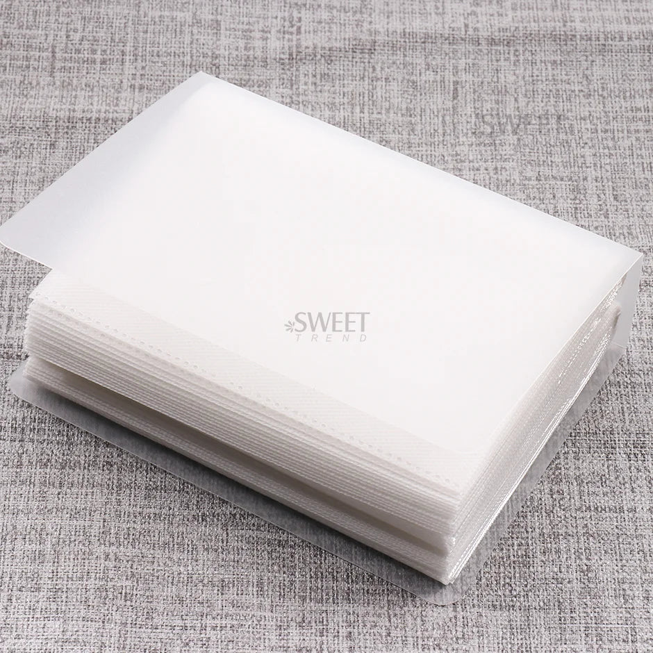 100 Slots Nail Stickers Storage Book Empty Album Collecting Decals Organizer Holder Display Notebook Manicure Nail Tools SATZB06