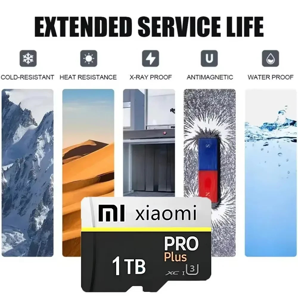 Xiaomi SD Memory Card 2TB 1TB Class 10 High Speed Micro TF Card 1TB 512GB For Nintendo Switch PC Smart phone SD Card 128GB 256GB