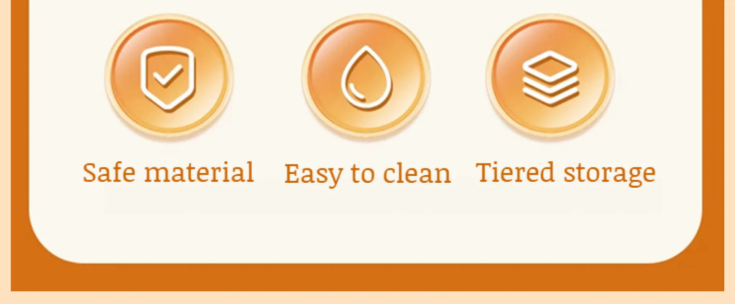 Household thermal dish cover Multilayer storage box leftovers dustproof table folding dish cover