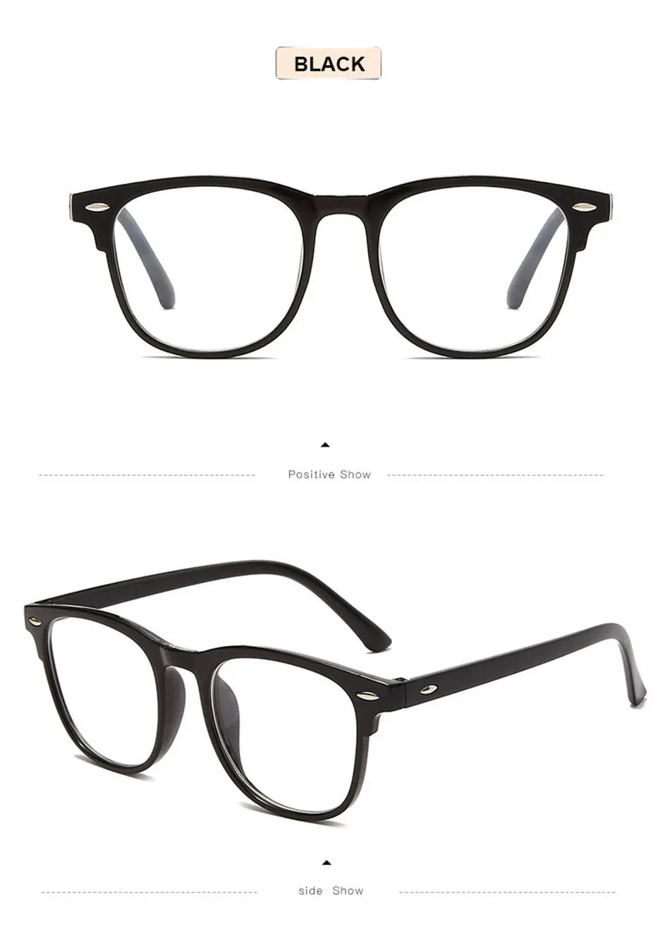 Classic Transparent Computer Glasses Frame Women Men Anti Blue Light Blocking Glasses Optical Glass Lenses Oculos Male Очки