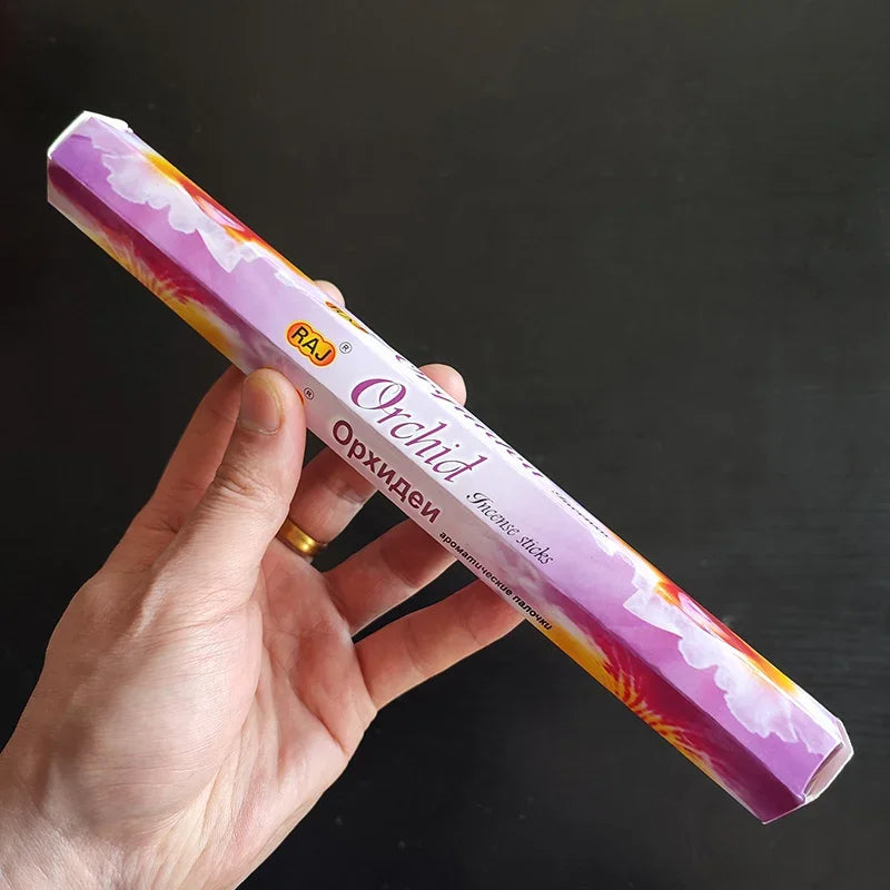 YXYMCF India Sandalwood Incense Sticks Meditation Lavender Sage Palo Santo Tibetan Line Incense Aromatherapy Lasting Fragrance