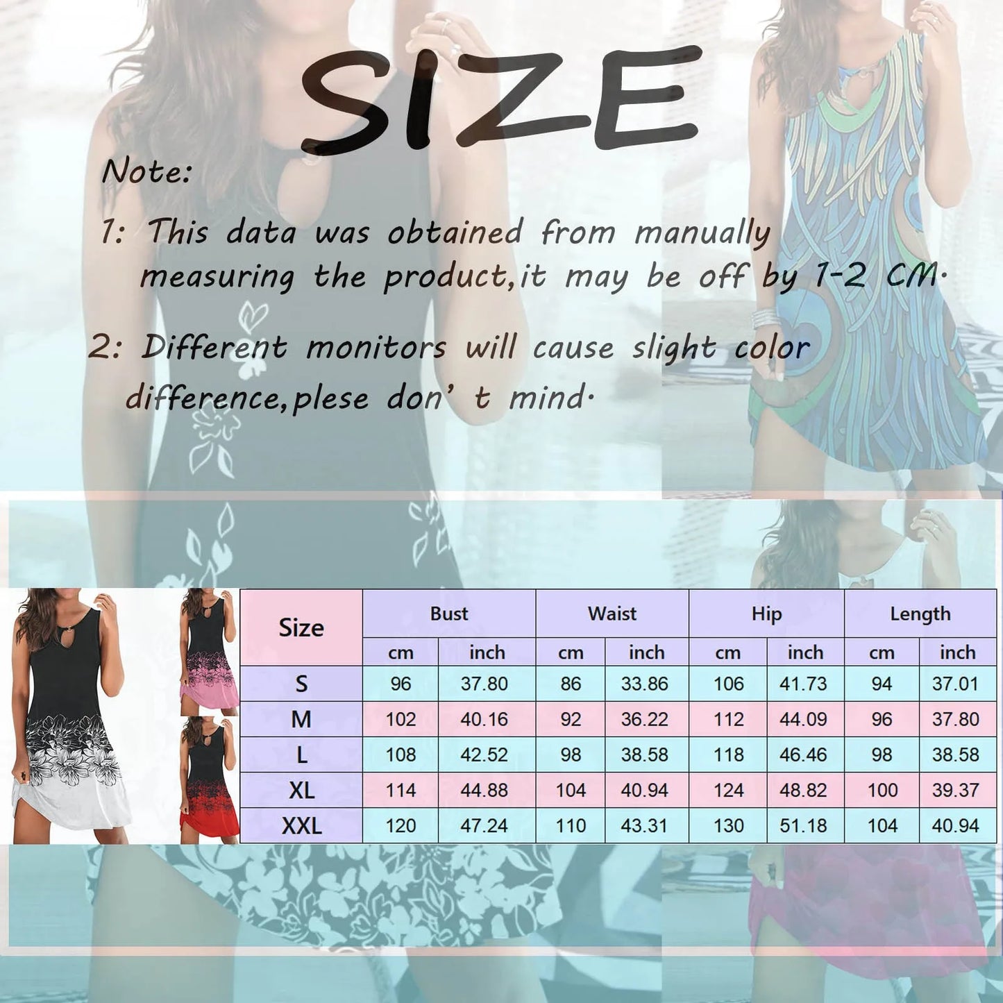 2024 New Women Midi Summer Dresses Casual V Neck Swing Dot Ruffle Sleeveless A Line Beach Sundress Holiday Beach Skirt