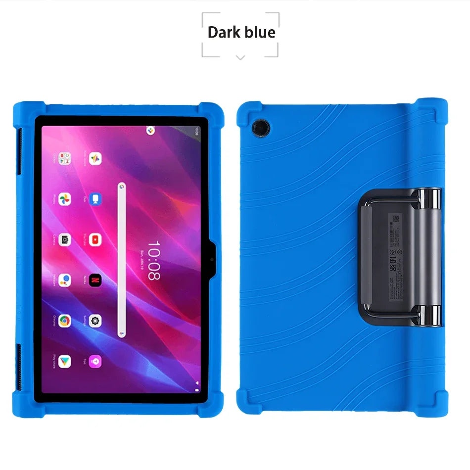 Cornors Shockproof Silicon Cover For Lenovo Yoga Tab 11 Case Kids Safety Protective Cover For Lenovo YT-J706F YT-J706X  Soft