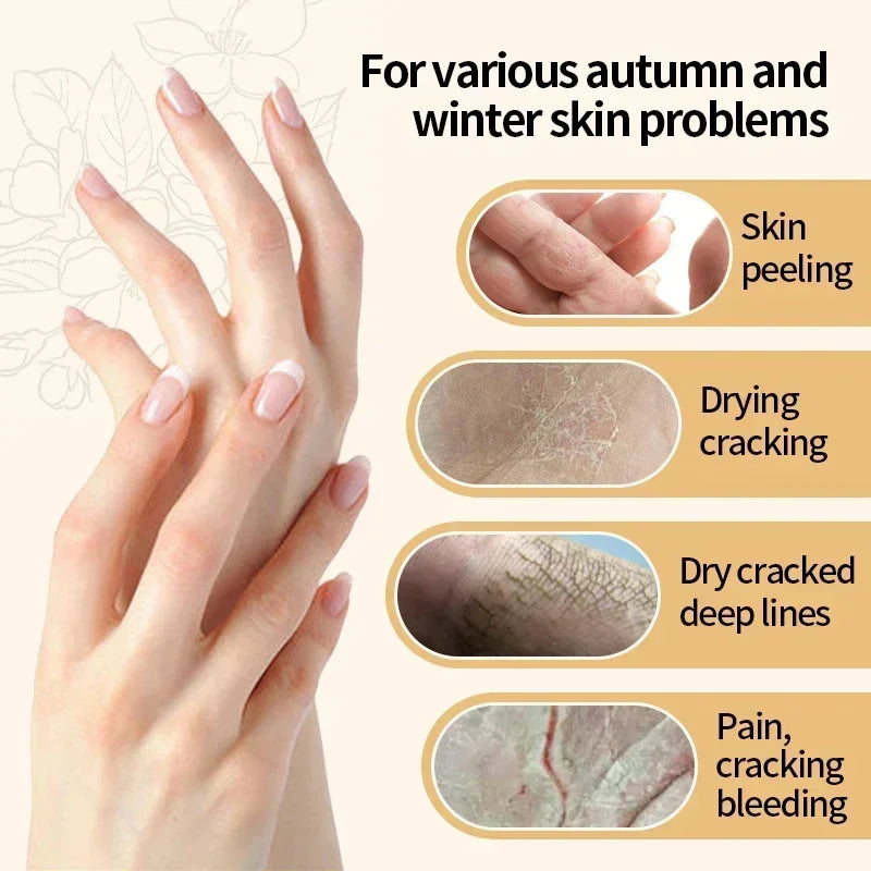 Anti-wrinkle Hand Cream Collagen Skin Soften Nourish Cracked Repair Whitening Moisturizing Anti-drying Product Korean Skin Care