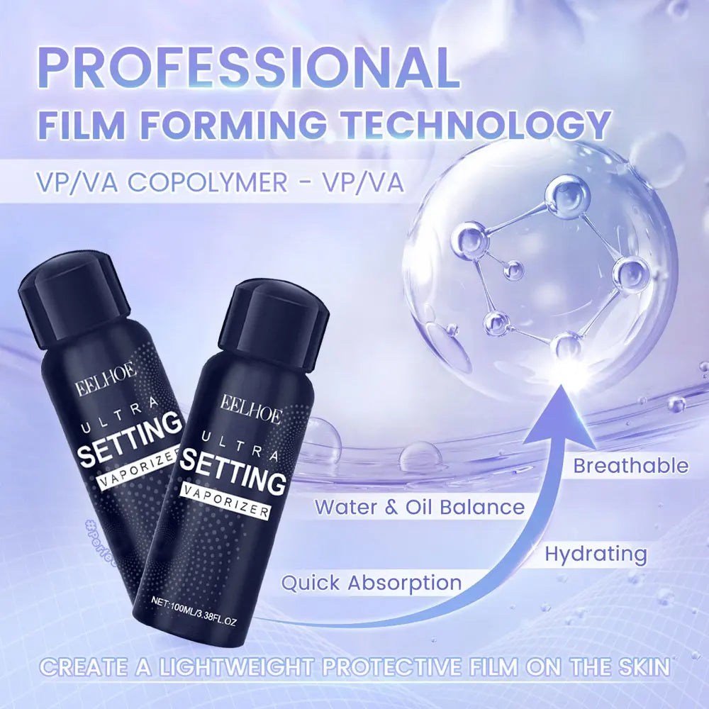 Setting Spray Moisturizing Lightweight Spray Make Up Primer Fixer Lotion Hydrate Oil-free Female Makeup Tools & Accessories