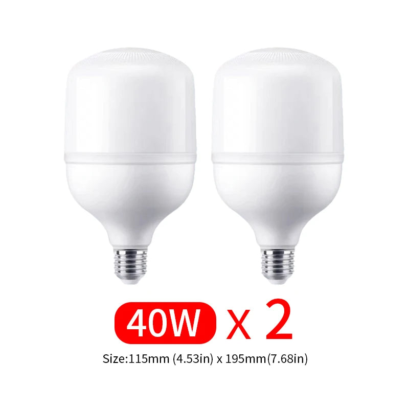 2-5pcs LED Bulb AC 220V E27 LED lamp 60W 50W 40W 30W 20W 15W 10W 7W 3W Lampada LED Light Bombilla Spotlight Lighting Lamp