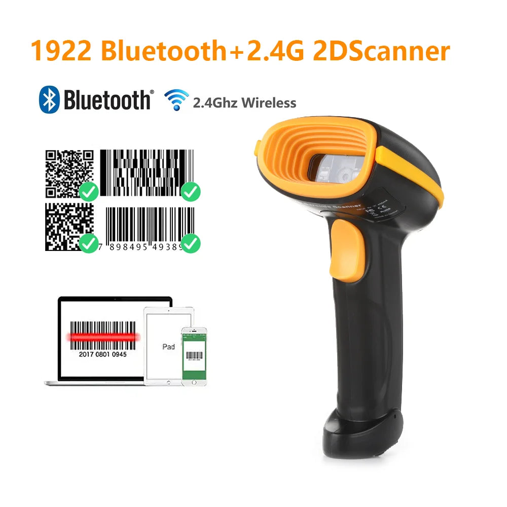 Barcode Scanner  1D/2D QR Bar Code Reader PDF417 for Mobile IOS Android IPAD