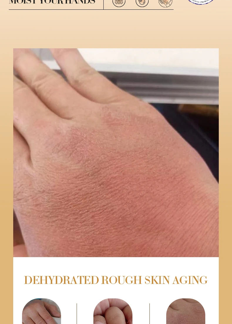 Collagen Anti-wrinkle Hand Cream Anti-drying Cracked Whitening Moisturizer Fade Fine Line Soft Smooth Repair Hand Foot Skin Care