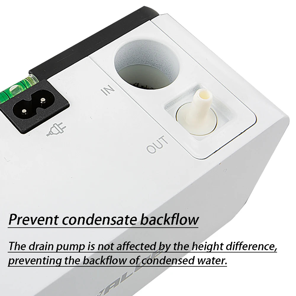110V/220V Air Conditioner Drainage Pump Automatic Ultra-quiet Condensate Removal Lift Pumps For 1-3P On-hook Air Conditioner