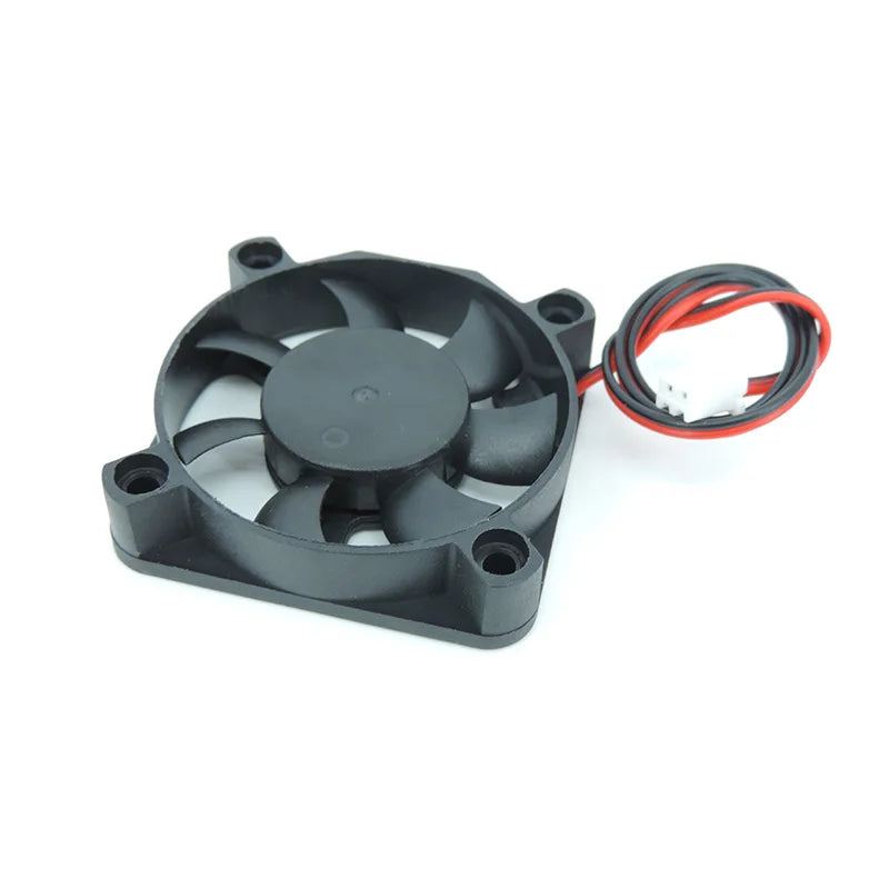 DC 5010 5V/12V/24V Computer CPU Cooler Mini Cooling Fan 50MM Small Exhaust Fan for 3D Printer 2 pin 50x50x10mm A7