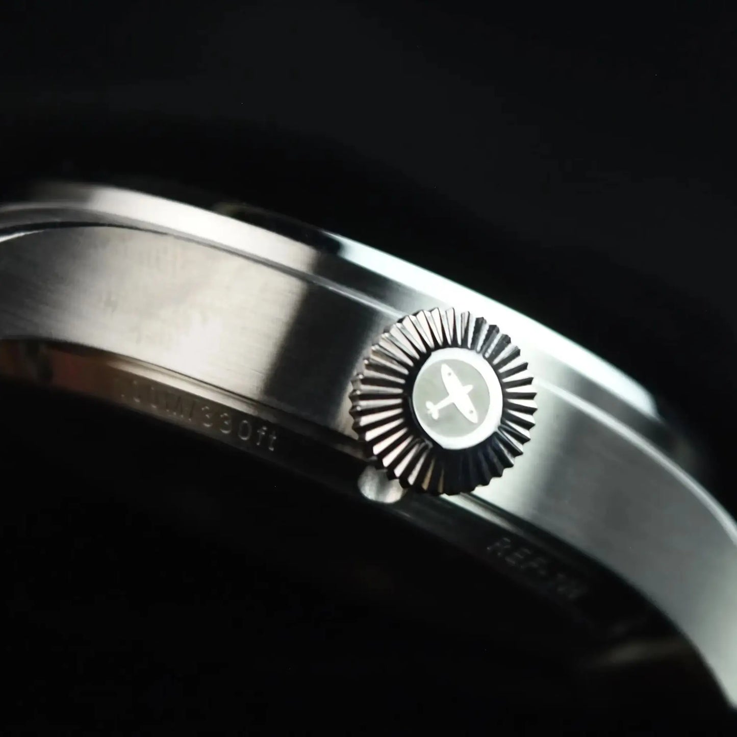 Hruodland F016 Pilot Watch Seagull Movement Mechanical BGW-9 Luminous Sapphire Crystal F016 Turbine 43mm Men Retro Pilot Watch