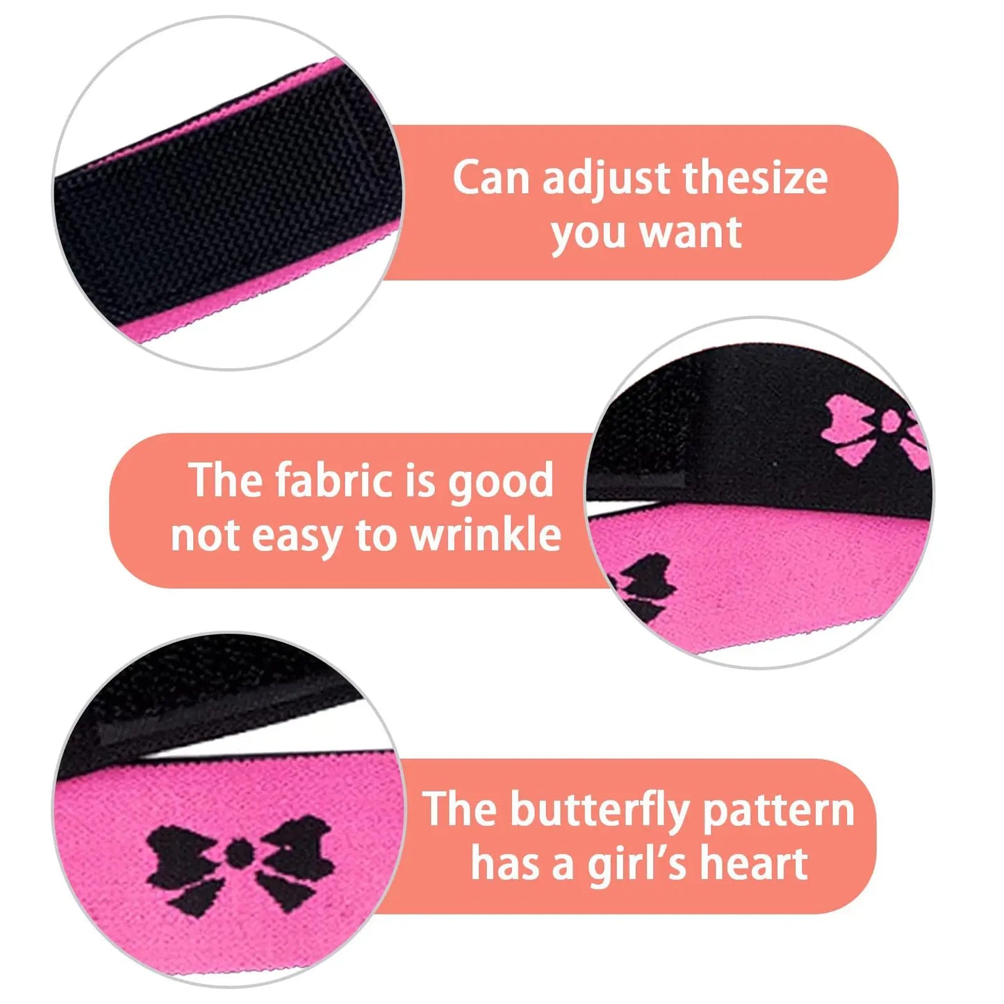 1/5/10 PCS Elastic Band for Wig Edges Wrap Wig Band Lace Melting Band to Lay Edges Baby Hair Edge Adjustable Wig Melt Bands