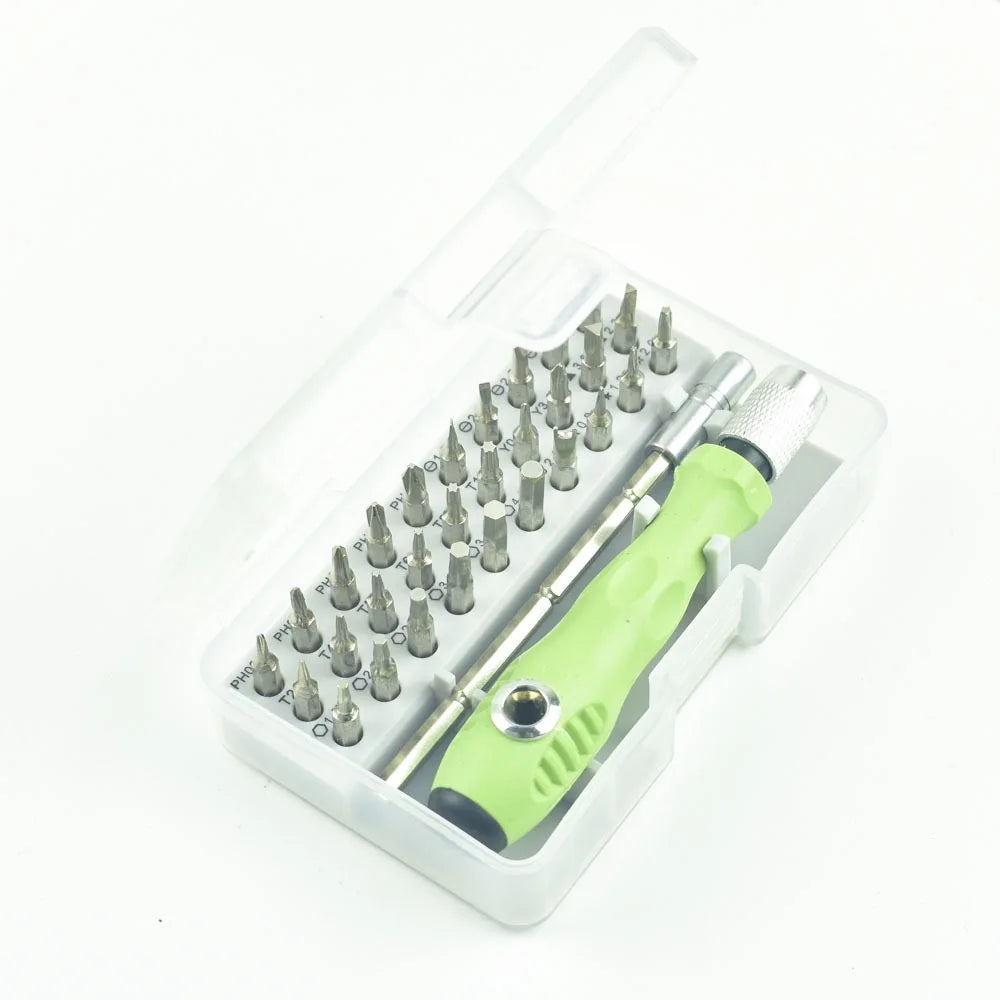 Tool Repair 32 In 1 Screwdriver Set Precision Mini Magnetic Screwdriver Bits Kit Phone Mobile IPad Camera Maintenance