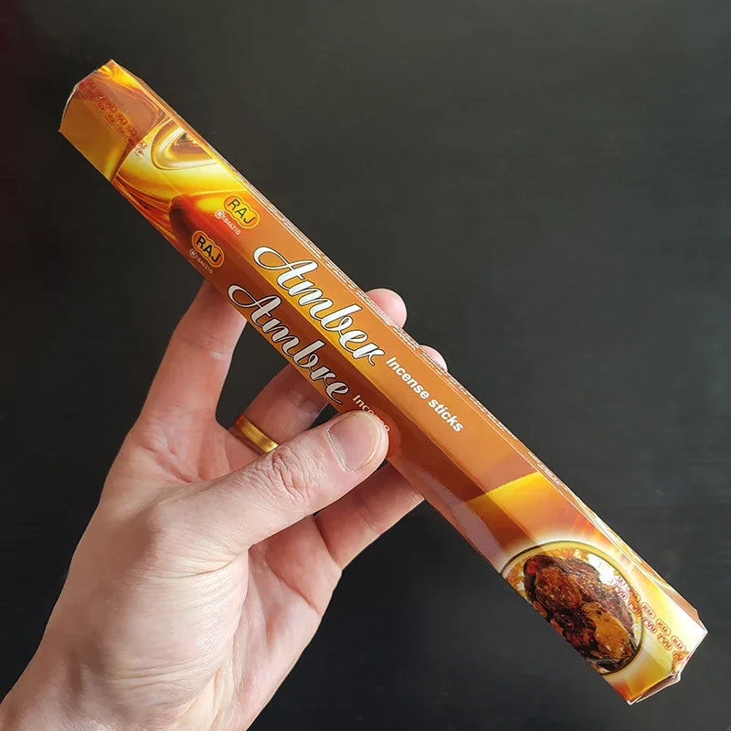 YXYMCF India Sandalwood Incense Sticks Meditation Lavender Sage Palo Santo Tibetan Line Incense Aromatherapy Lasting Fragrance