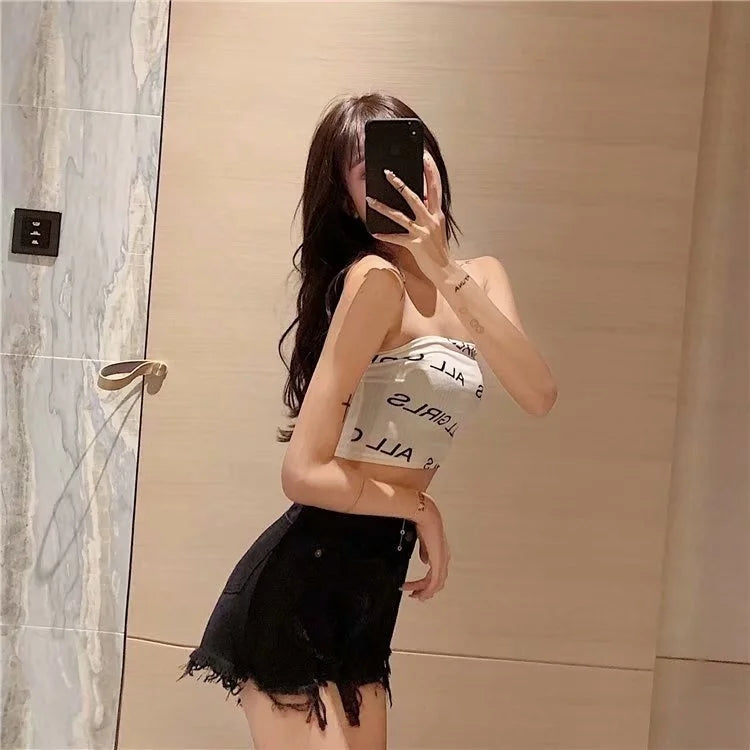 Feynzz Fashion New Summer Women High Waist Button Wigh Leg Jeans Shorts Casual Female Loose Fit Blue Denim Shorts
