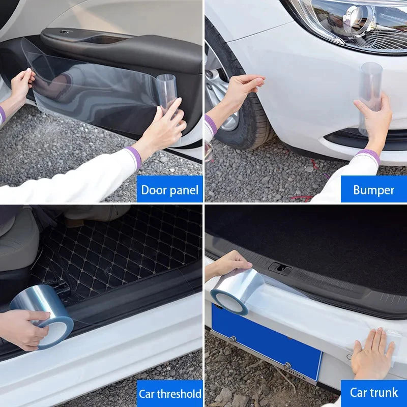 Anti-Scratch Glossy Clear Paint Protection Film Car Film Waterproof Car Sticker Scratch Proof Rhinocero Skin Protective Film