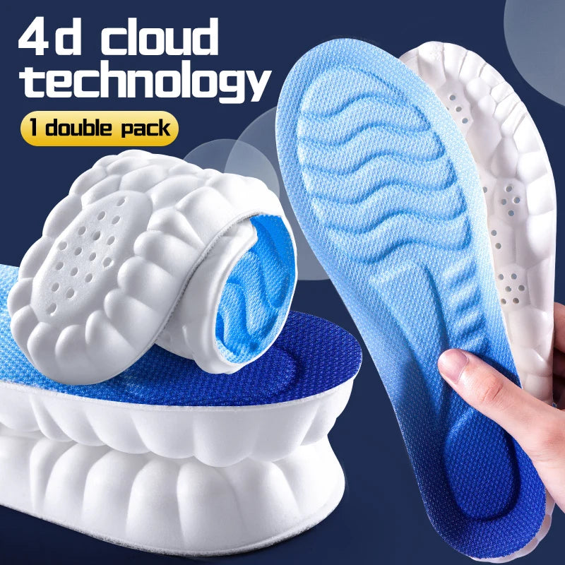 4D Insoles Soft Breathable