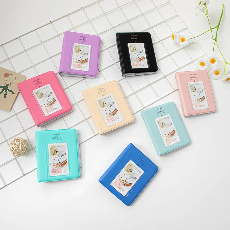 3 inch 64 Pockets For Polaroid Photo Album Mini Instant Picture Case Storage For Fujifilm Instax Mini Film 8 Korea Instax Album