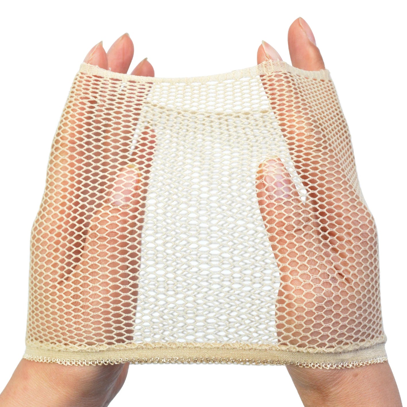 2 Pieces Hair Nets Open Ended Wig Cap Mesh Stocking Caps Weaving Wig Hairnet for Women