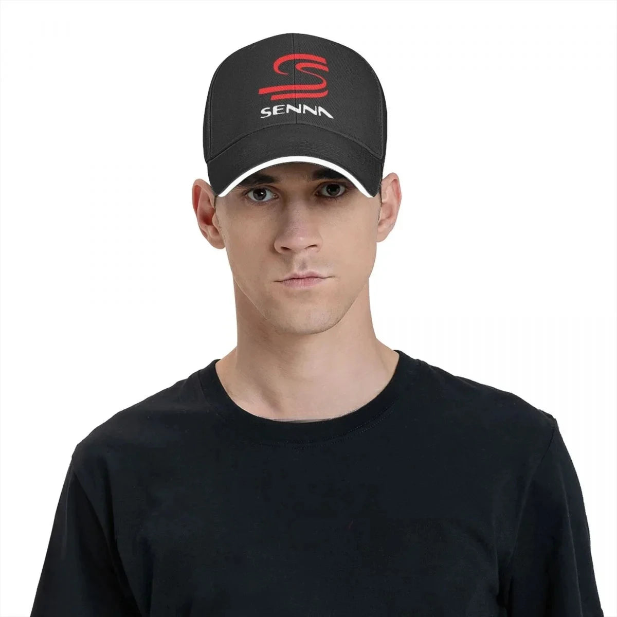 Ayrton Senna Baseball Cap Men Fashion Cool Ayrton Senna Hats Adjustable Cotton Outdoor All Seasons Travel Dad Caps