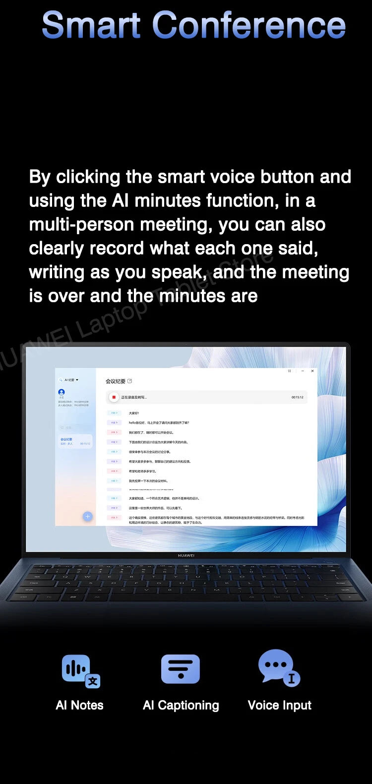 2023 HUAWEI MateBook X Pro Laptop i7-1360P 16/32GB 1/2TB 13th Core Notebook 14.2-inch 3.1k Touch-screen Computer HDR Vivid LTPS