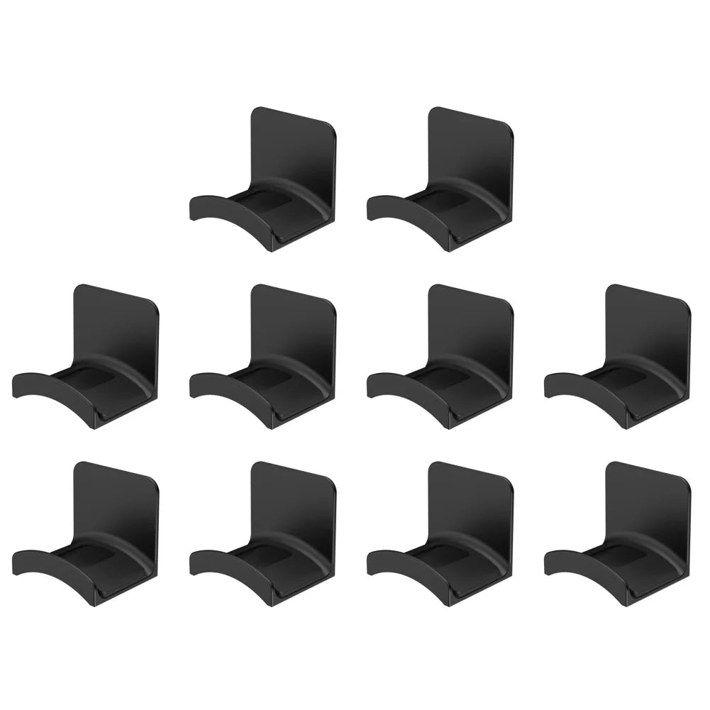 Universal Headphone Stand Adhesive Headphone Hanger Headphone Holder for Easy Damage-Free Wall Desk Or PC Mounting