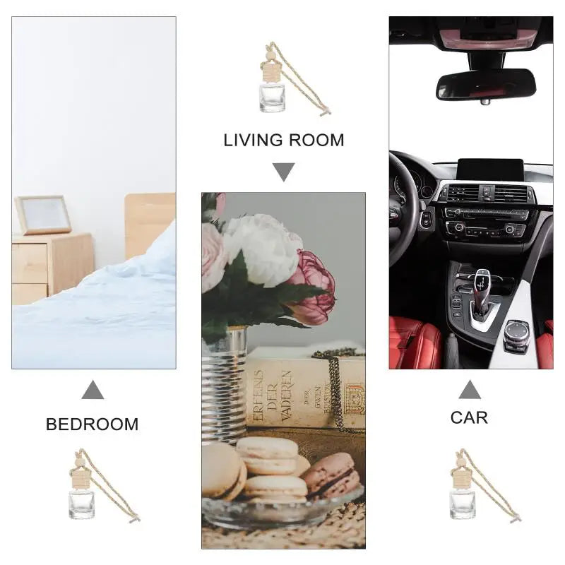 6/10/12pcs Oil Diffuser Essential Oil Diffuser Air Vent Diffuser Diffusers Decoration Perfume Essential Oil Freshener Scent Auto