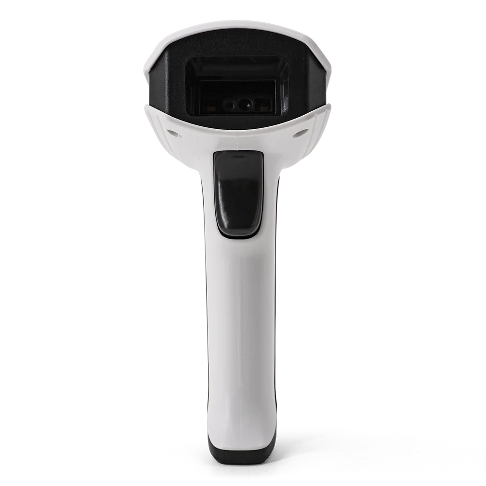 Wireless Handheld 2D Bluetooth Barcode Scanner PDF417 Data Matrix QR Code Reader with LCD Screen Display Image Logistic Reader