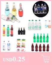 10pcs/Lot 1/12 Mini Tableware 1:12 Dollhouse Miniature Figure Fork Pot Kitchen Set Food Toys Accessories Dolls Pretend Play Toys