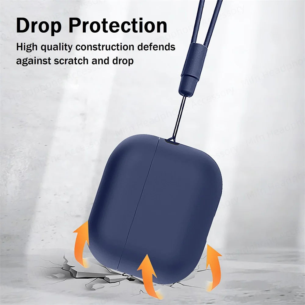 Transparent white Case for AirPods Pro 2023 Case Front LED visible Case soft silicone for AirPods Pro2 Pro 2nd Gen 2023 Cover